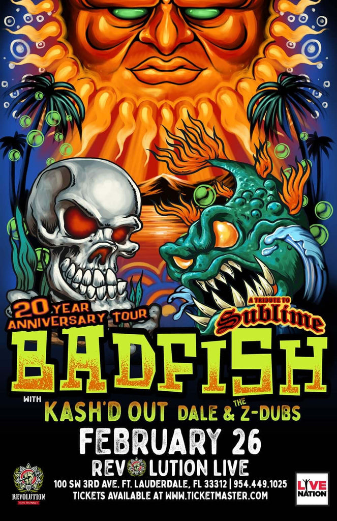 Free ticket giveaway! Badfish live with Kash’d Out at Revolution Live