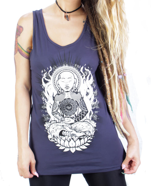Inked Buddha — Unisex Tank