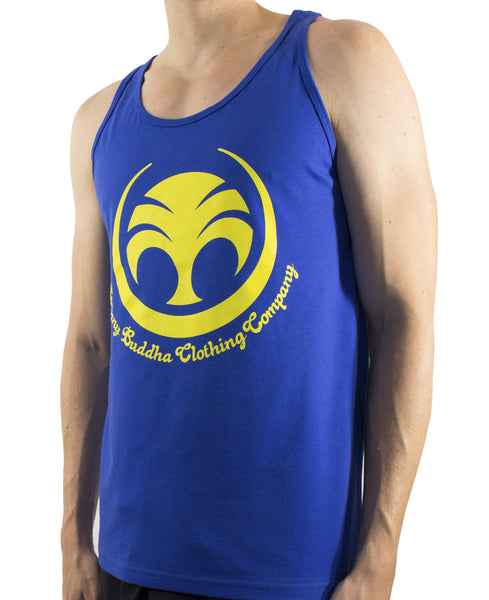 Retro — Blue Unisex Tank